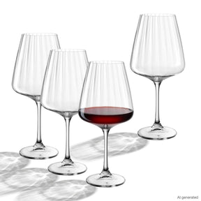 Rotweinglas PAOLO 660 ml 4er-Set