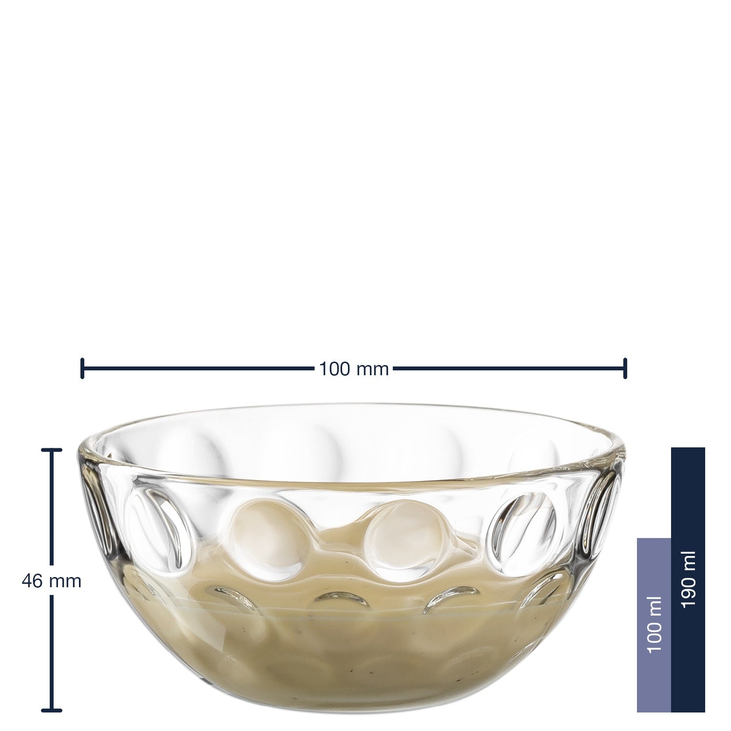Schale CUCINA OPTIC 10 cm 6er-Set