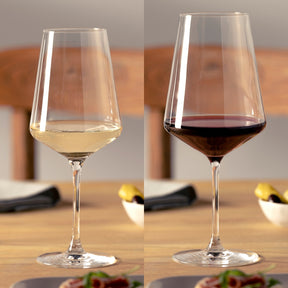 PUCCINI Rotweinglas 750 ml & Weißweinglas 560 ml 12er-Set
