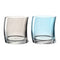 Trinkglas SWING 355ml grau/hellblau 2er-Set