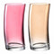 Trinkglas SWING 450ml rot/champagner 2er-Set