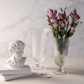 Vase auf Fuß POESIA 35 cm