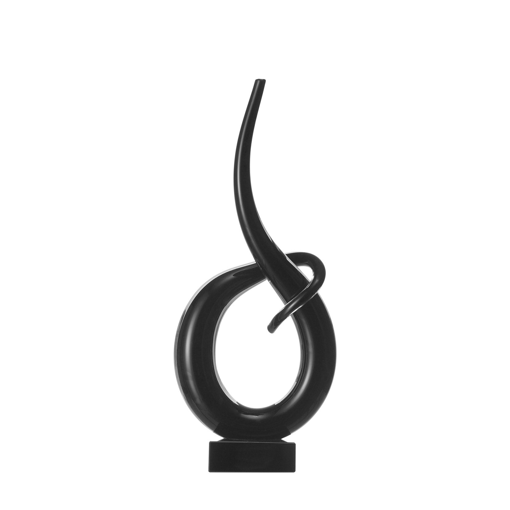 Skulptur SCULPTURE 35 cm schwarz Fusion