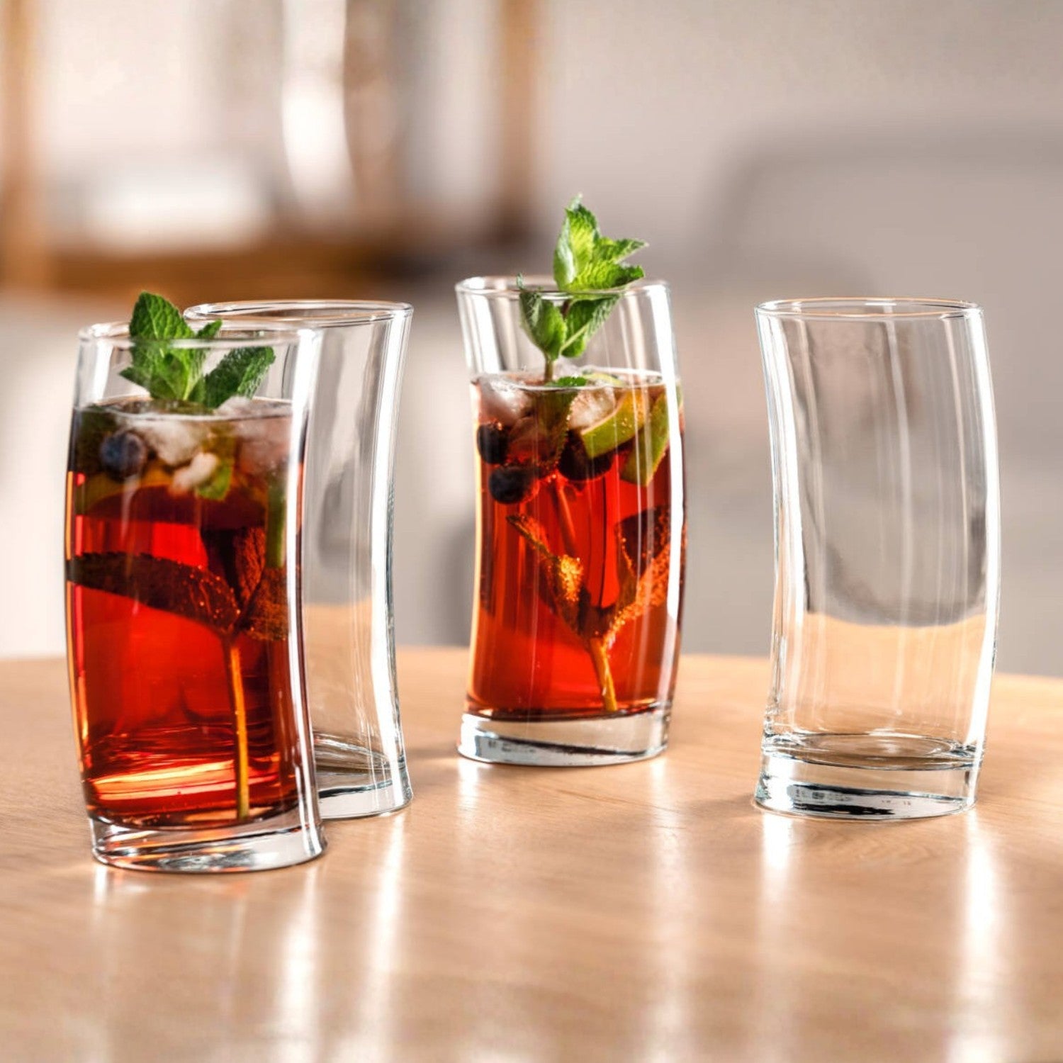 Trinkglas 450ml SWING 4er-Set