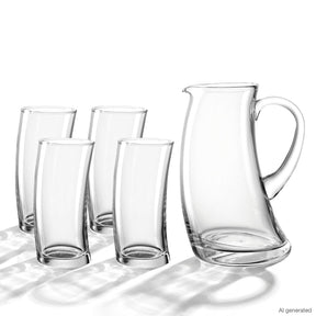 Krug/Trinkglasset SWING 5-teilig