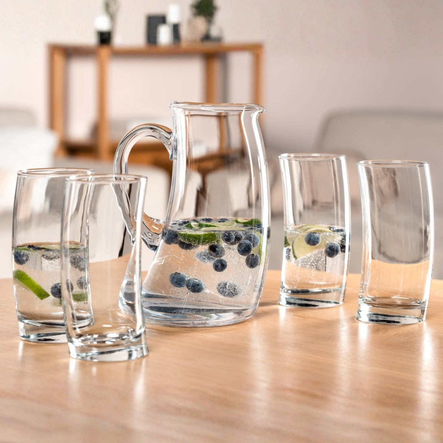 Krug/Trinkglasset SWING 5-teilig