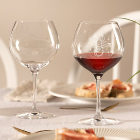 Burgunderglas CIAO+ 630 ml mit persönlicher Gravur
